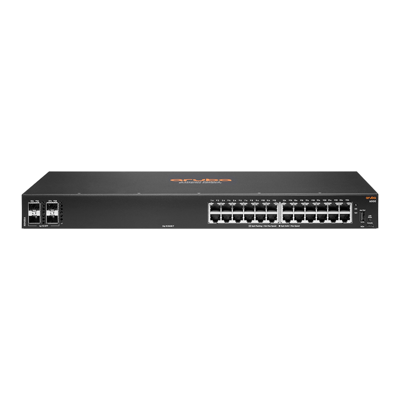 HPE Aruba CX 6000 24G 4SFP Switc...