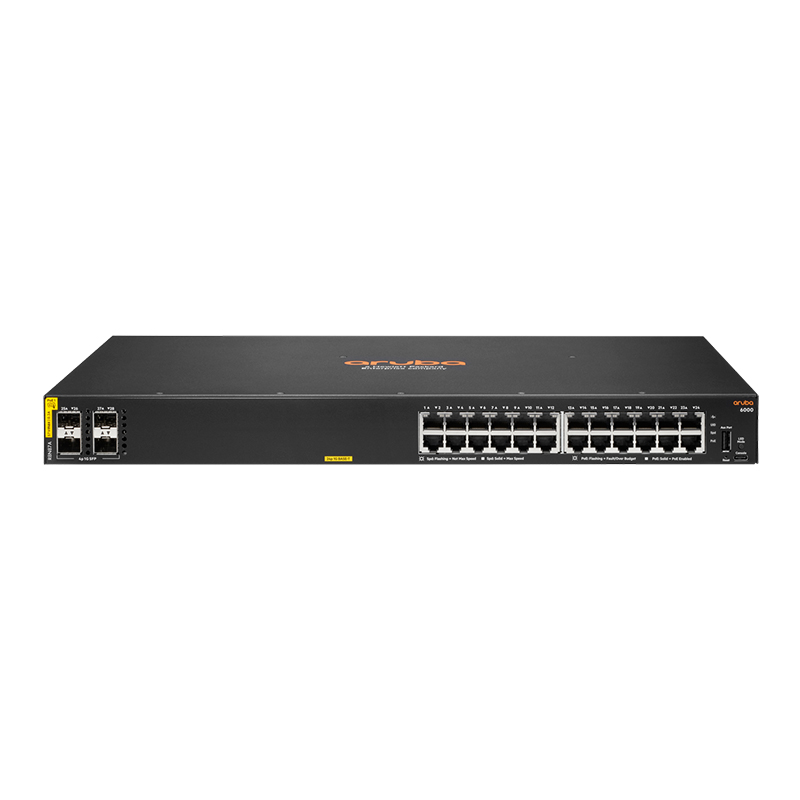 HPE Aruba CX 6000 24G CL4 PoE 4S...