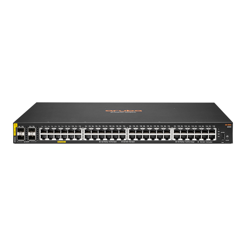 HPE Aruba CX 6000 48G CL4 PoE 4S...