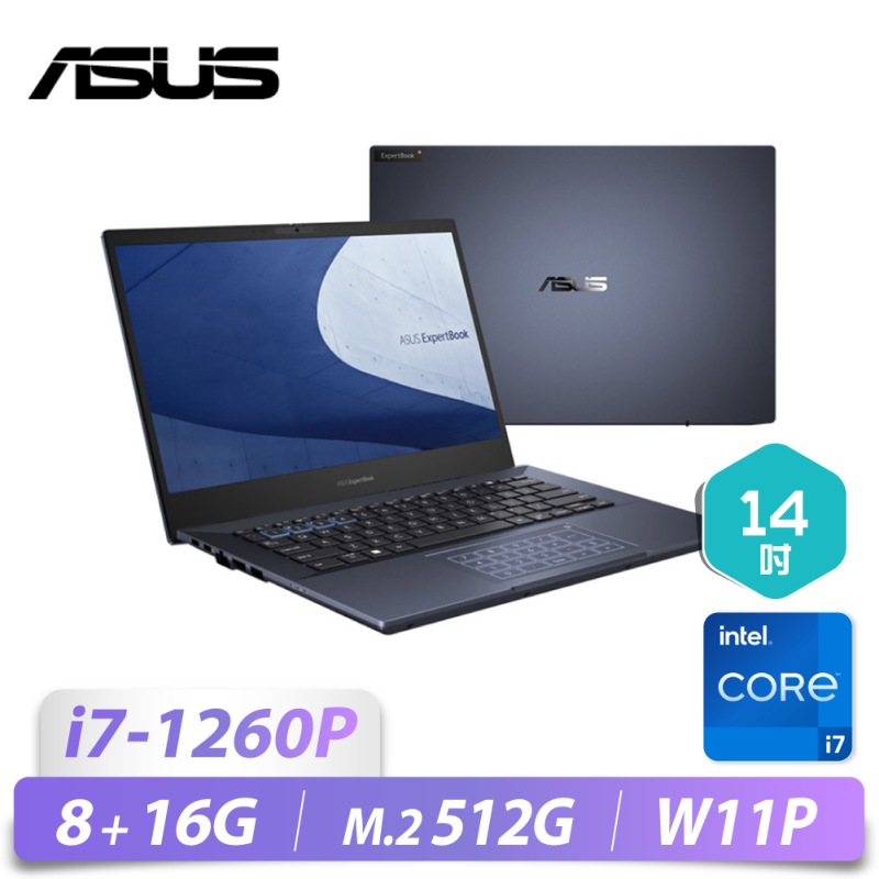 B5402CBA/14/i7-1260P/24G/M2-512G...