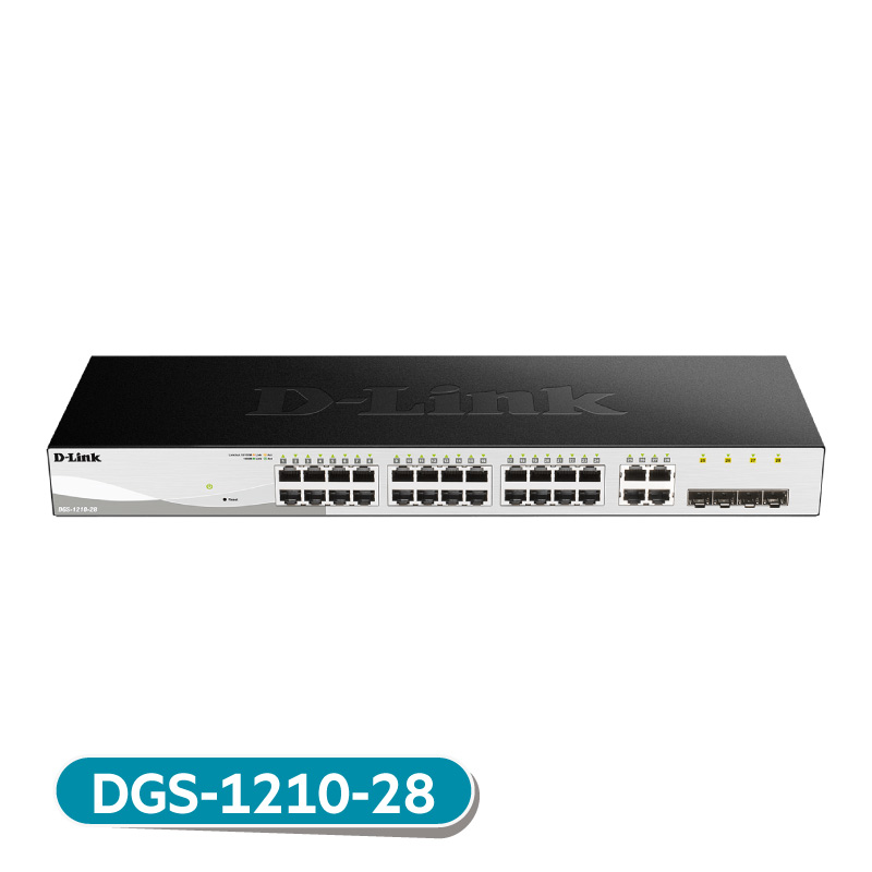 DGS-1210-28 Layer 2智慧型網管/24埠1000BA...