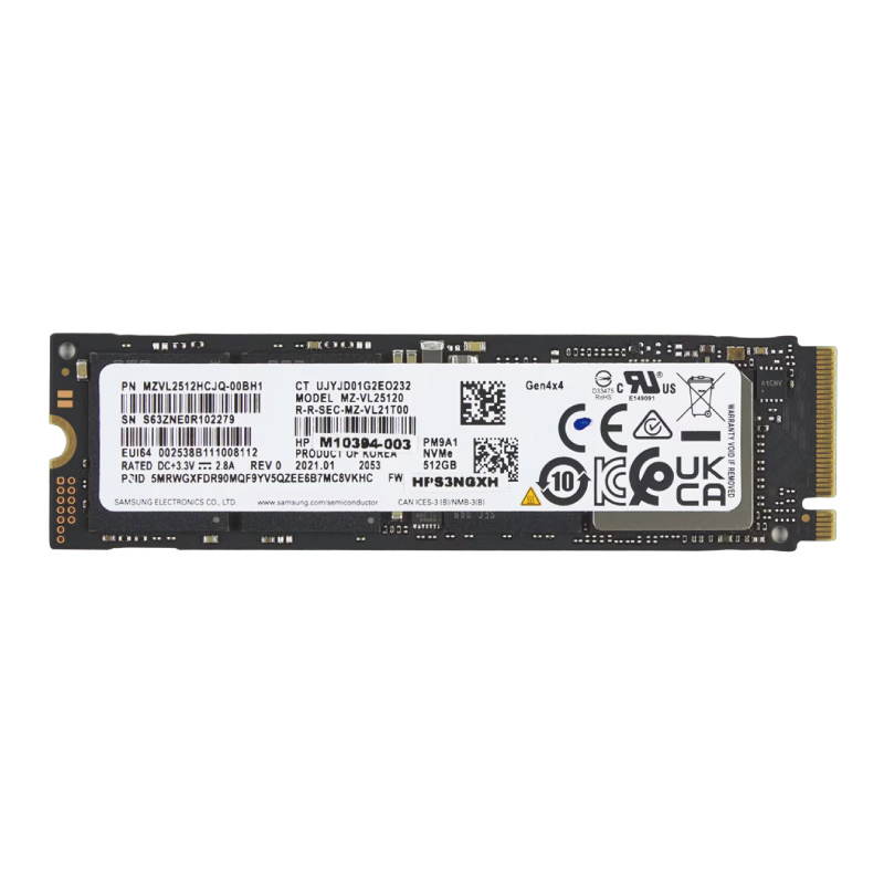 HP 512GB PCIe-4x4 NVMe M.2 固態硬碟