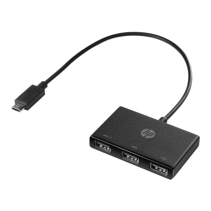 HP USB-C to USB-A 集線器